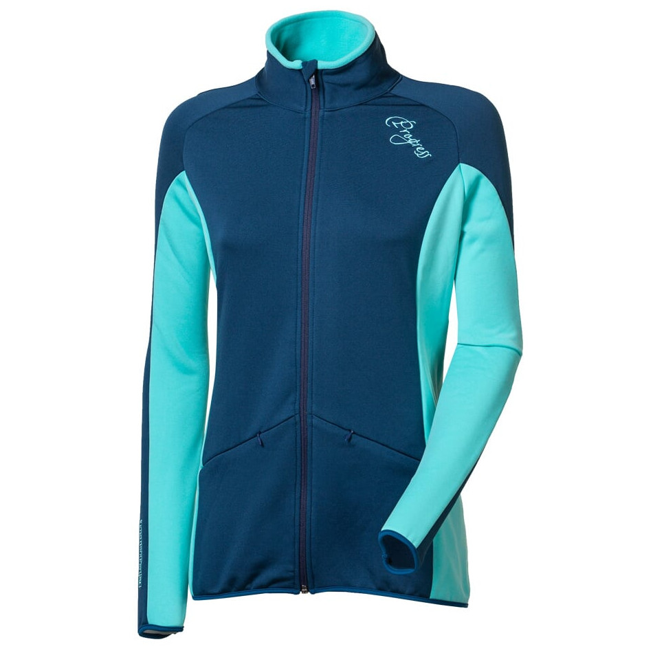 Dámská funkční mikina Progress Odda Velikost: L / Barva: petrol