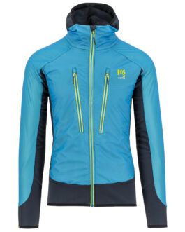 Pánská zimní bunda Karpos Miage Polartec Jacket Velikost: XL / Barva: modrá/černá