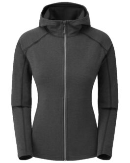 Dámská mikina Montane Fem Spinon Hoodie Velikost: M / Barva: tmavě šedá