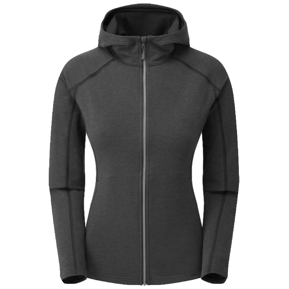 Dámská mikina Montane Fem Spinon Hoodie Velikost: M / Barva: tmavě šedá