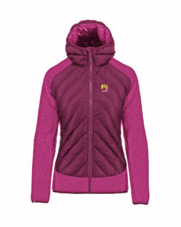 Dámská zimní bunda Karpos Marmarole W Tech Jacket Velikost: M / Barva: růžová