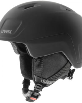 Dětská lyžařská přilba Uvex Heyya Pro Velikost helmy: 51-55 cm / Barva: černá