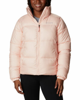 Dámská zimní bunda Columbia Puffect™ Jacket Velikost: M / Barva: růžová