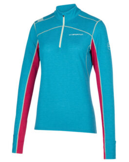 Dámská funkční mikina La Sportiva Swift Long Sleeve W Velikost: L / Barva: modrá/růžová