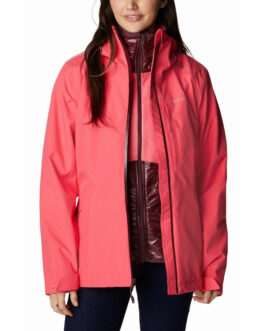 Dámská bunda Columbia Tipsoo Lake™ Interchange Jacket Velikost: M / Barva: růžová