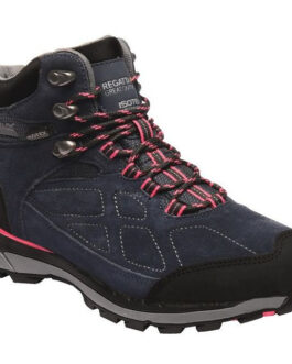 Dámské boty Regatta Ldy Samaris Suede Velikost bot (EU): 42 / Barva: modrá/růžová