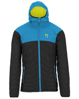 Pánská zimní bunda Karpos Lyskamm Evo Jacket Velikost: XL / Barva: černá/modrá