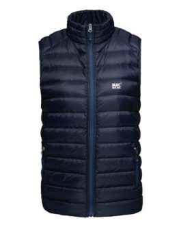 Pánská péřová vesta MAC IN A SAC Alpine Gilet Jet Velikost: XL / Barva: tmavě modrá