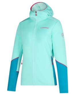 Dámská mikina La Sportiva Cosmic Hoody W Velikost: L / Barva: modrá/světle modrá