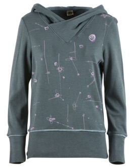 Dámská mikina E9 Raki Velikost: S / Barva: šedá