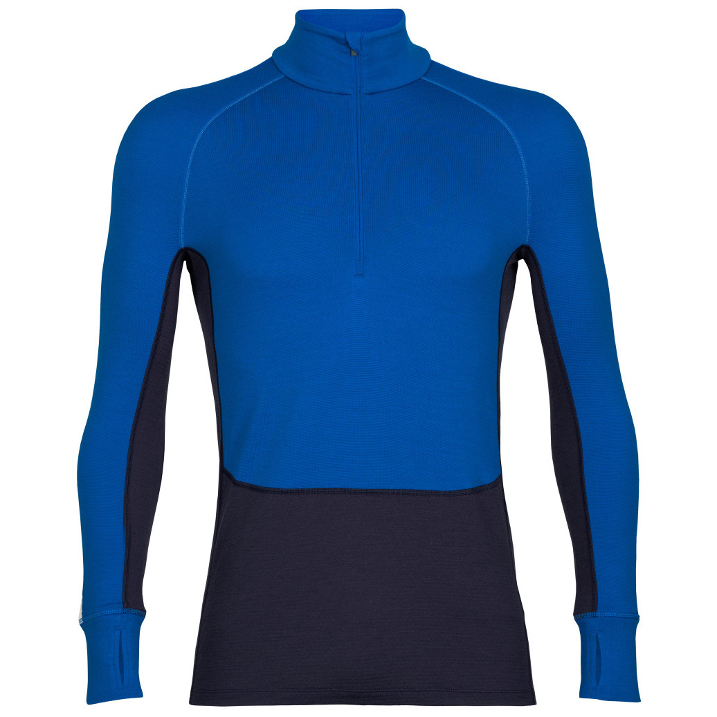 Pánská funkční mikina Icebreaker ZoneKnit™ 260 LS Half Zip Velikost: XL / Barva: modrá