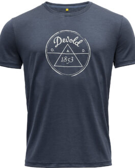 Pánské triko Devold 1853 Man Tee Velikost: M / Barva: černá