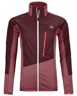 Dámská bunda Ortovox W’s Westalpen Hybrid Jacket Velikost: M / Barva: červená