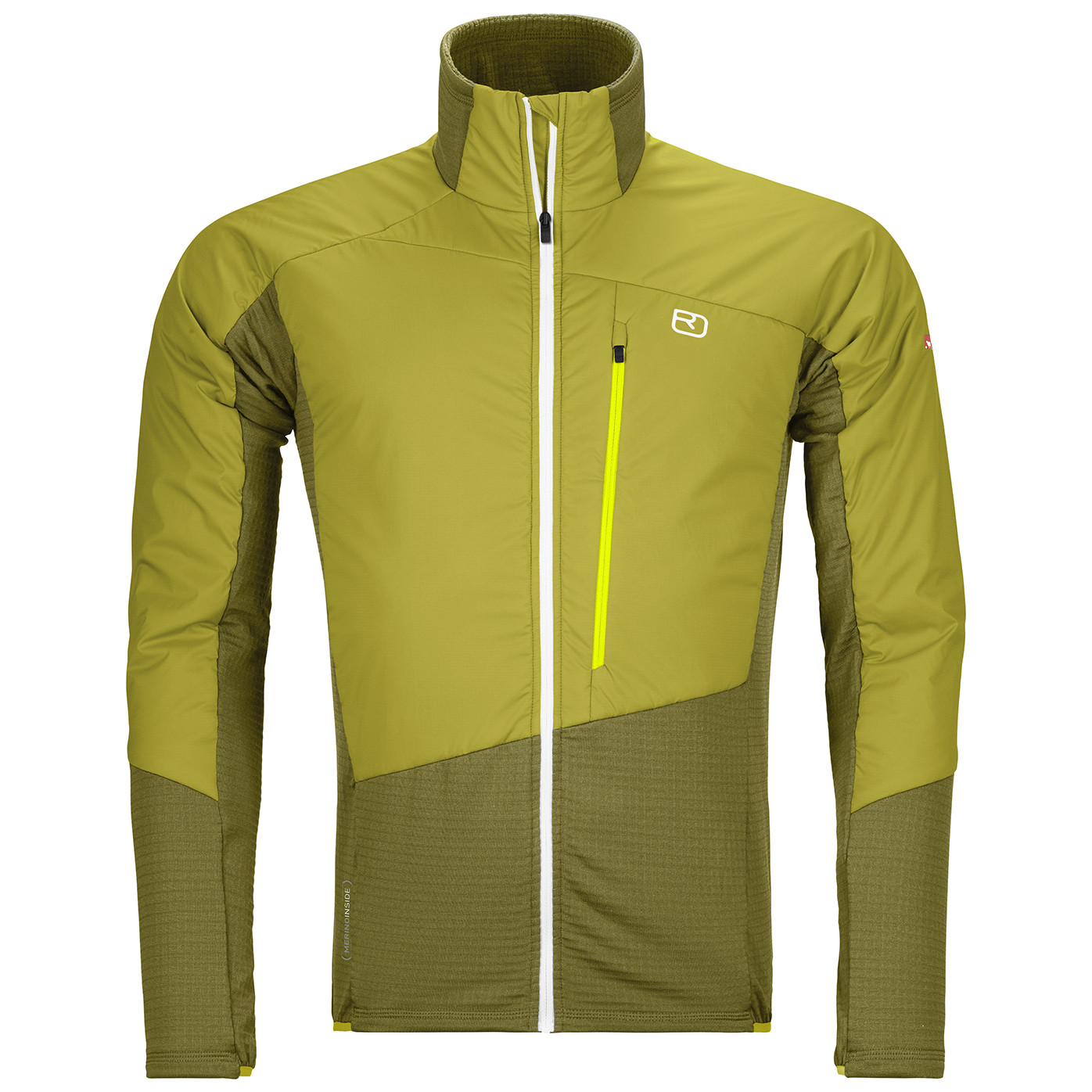 Pánská bunda Ortovox Westalpen Hybrid Jacket Velikost: XL / Barva: zelená