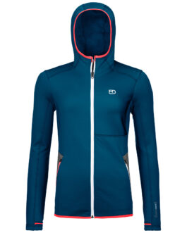 Dámská mikina Ortovox W’s Fleece Hoody Velikost: XL / Barva: modrá