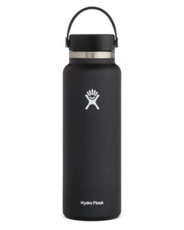 Láhev Hydro Flask Wide Mouth 40 oz Barva: černá
