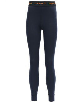 Dětské funkční spodky Devold Duo Active Junior Long Johns Dětská velikost: 176 / Barva: tmavě šedá