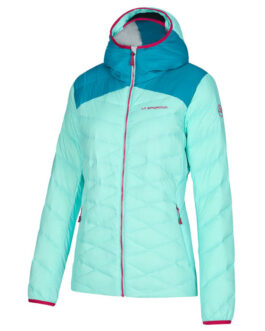 Dámská bunda La Sportiva Deimos Down Jkt W Velikost: M / Barva: modrá/světle modrá