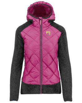 Dámská zimní bunda Karpos Marmarole W Jacket Velikost: M / Barva: růžová/černá