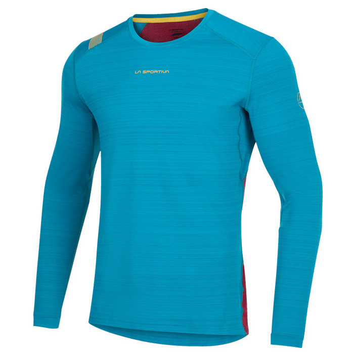 Pánské triko La Sportiva Tour Long Sleeve M Velikost: XXL / Barva: modrá/červená