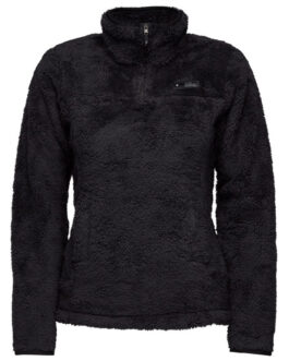 Dámská mikina Black Diamond Roadie QTR Zip Fleece Velikost: L / Barva: černá