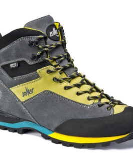 Trekové boty Lomer Badia High Mtx Velikost bot (EU): 44 / Barva: šedá/žlutá