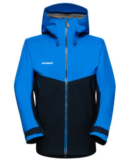 Pánská bunda Mammut Crater HS Hooded Jacket M Velikost: XXL / Barva: tmavě modrá