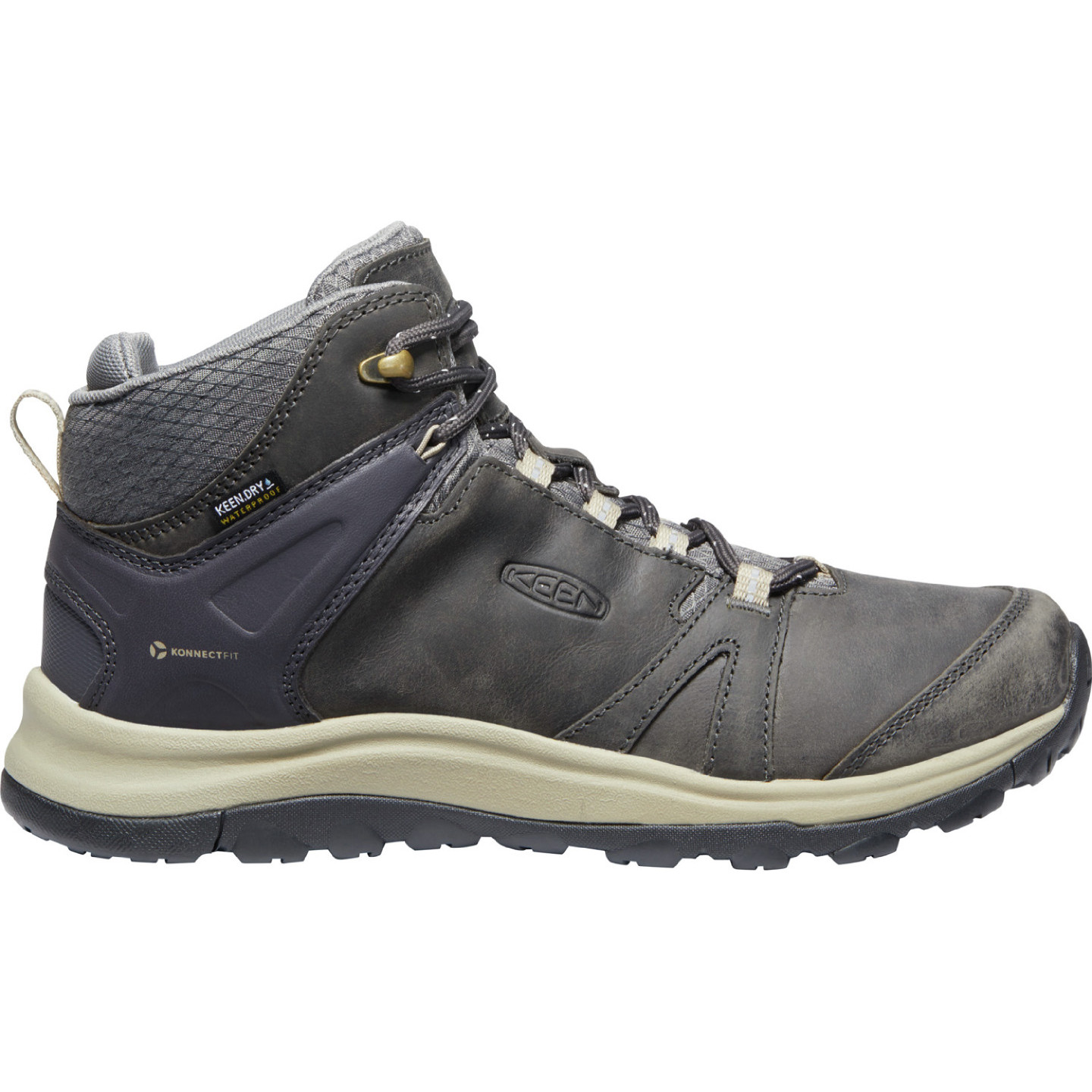 Dámské boty Keen Terradora II Leather MID WP W Velikost bot (EU): 39 / Barva: šedá