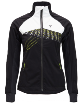 Dámská softshellová bunda Silvini Serrone WJ1501 Velikost: XL / Barva: černá/bílá