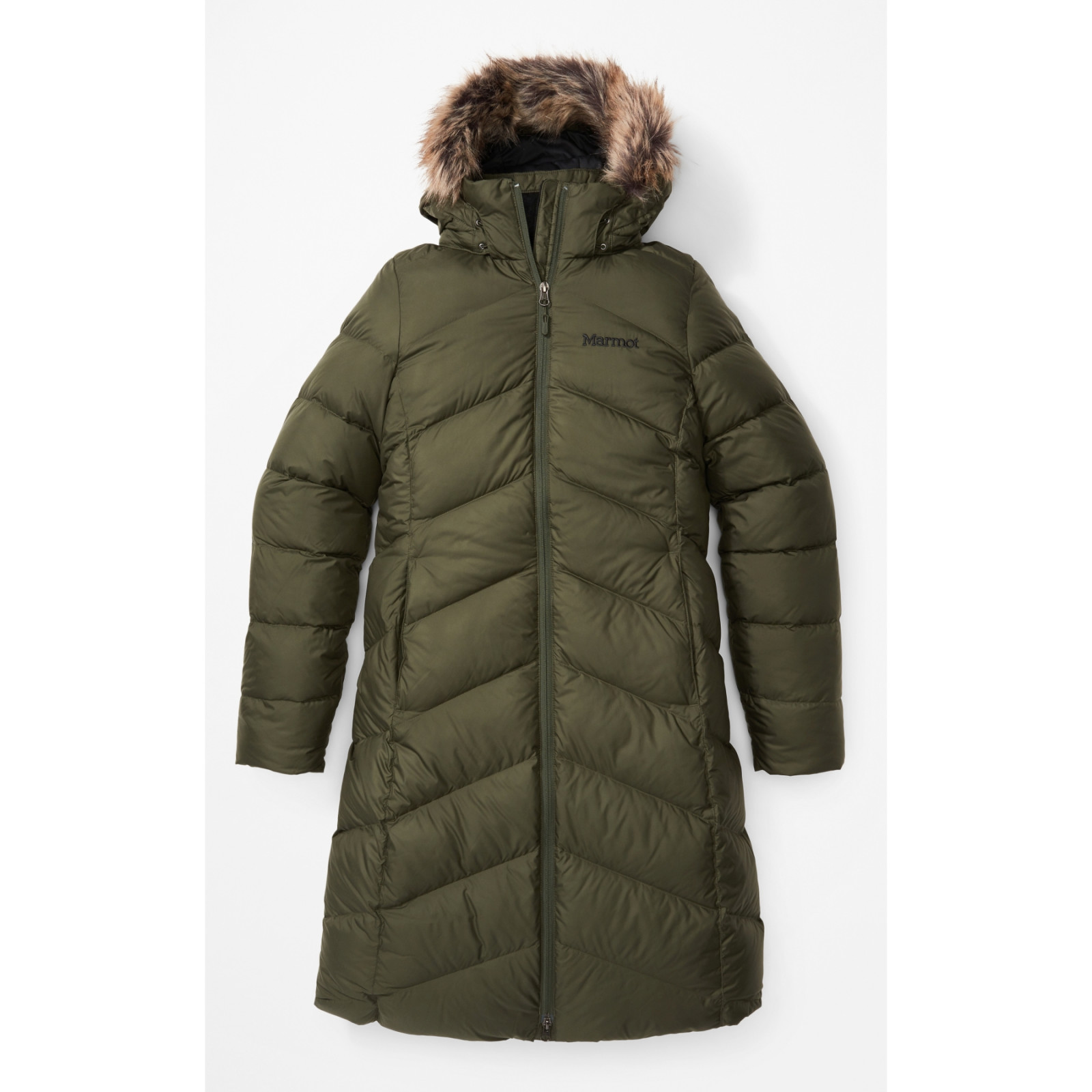 Dámský kabát Marmot Wm's Montreaux Coat Velikost: M / Barva: tmavě zelená