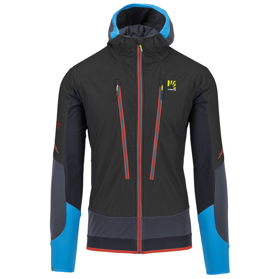 Pánská zimní bunda Karpos Alagna Plus Evo Jacket Velikost: L / Barva: černá