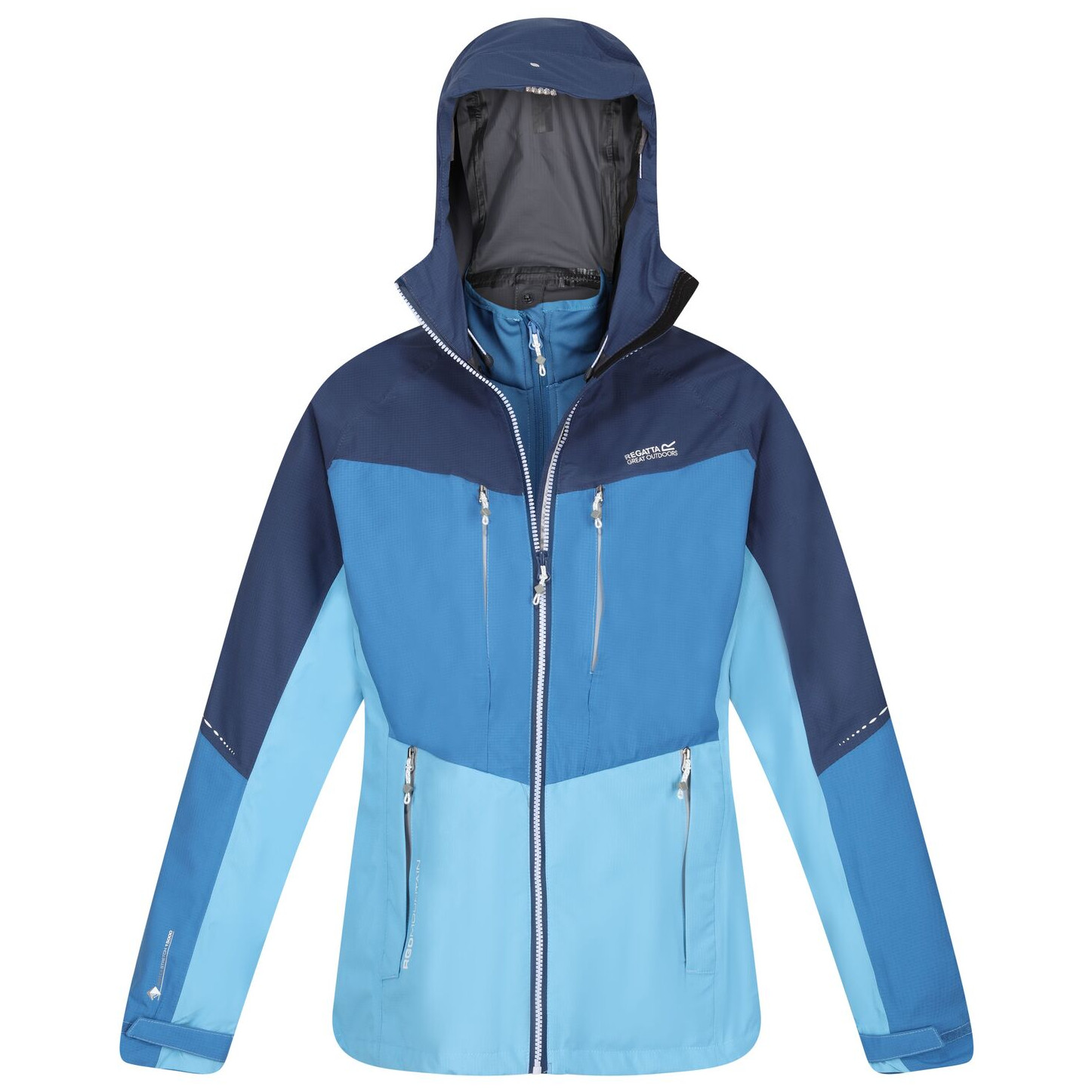 Dámská bunda Regatta Carletta VII 3in1 Velikost: L / Barva: modrá