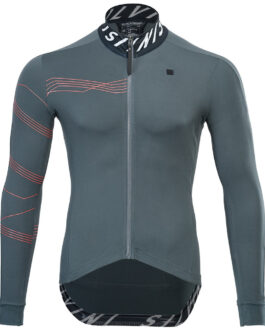 Pánský cyklistický dres Silvini Varano Velikost: M / Barva: šedá/červená