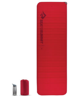 Samonafukovací karimatka Sea to Summit Comfort Plus Self Inflating Mat Rectangular L Barva: červená