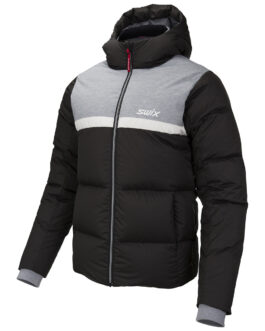 Pánská zimní bunda Swix Focus Down M Velikost: XXL / Barva: černá