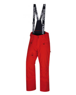 Pánské zimní kalhoty Husky Gilep M Velikost: XL / Barva: červená