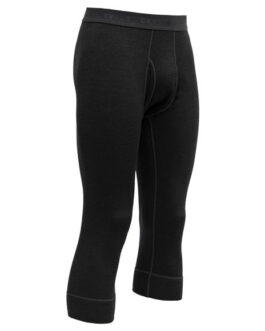 Pánské funkční spodky Devold Expedition Man 3/4 Long Johns W/Fly Velikost: XXL / Barva: černá