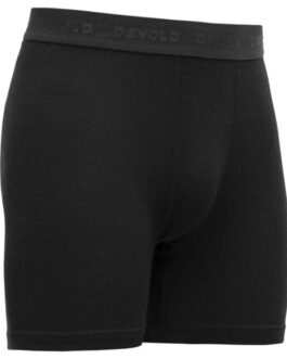 Pánské funkční boxerky Devold Lauparen Merino 190 Boxer Man Velikost: M / Barva: černá