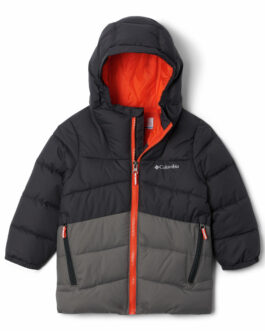 Chlapecká zimní bunda Columbia Arctic Blast™ Jacket Dětská velikost: L / Barva: černá/šedá