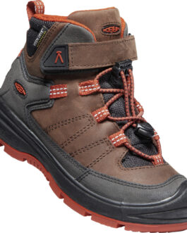 Dětské boty Keen Redwood MID WP Y Velikost bot (EU): 39 / Barva: hnědá