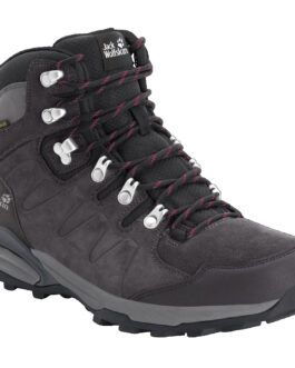 Dámské boty Jack Wolfskin Refugio Texapore Mid W Velikost bot (EU): 39 / Barva: černá