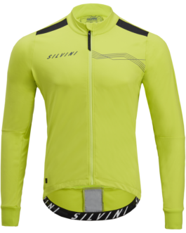 Pánská cyklistická bunda Silvini Ghisallo Velikost: M / Barva: žlutá