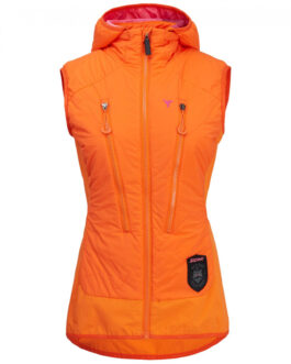 Dámská vesta Silvini Polara Velikost: S / Barva: oranžová