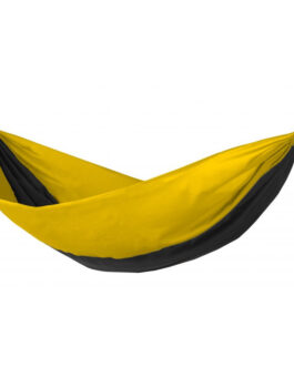 Houpací síť Hamaka.eu Double žluto-černo-žlutá