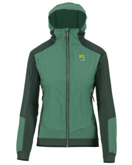 Dámská zimní bunda Karpos Alagna Plus Evo W Jacket Velikost: L / Barva: zelená