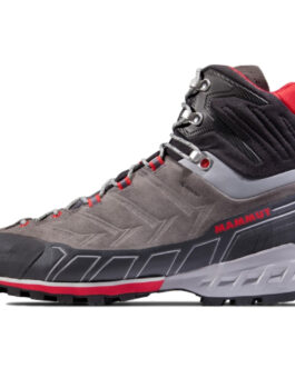 Pánské turistické boty Mammut Kento Tour High GTX Men Velikost bot (EU): 44 / Barva: šedá/červená