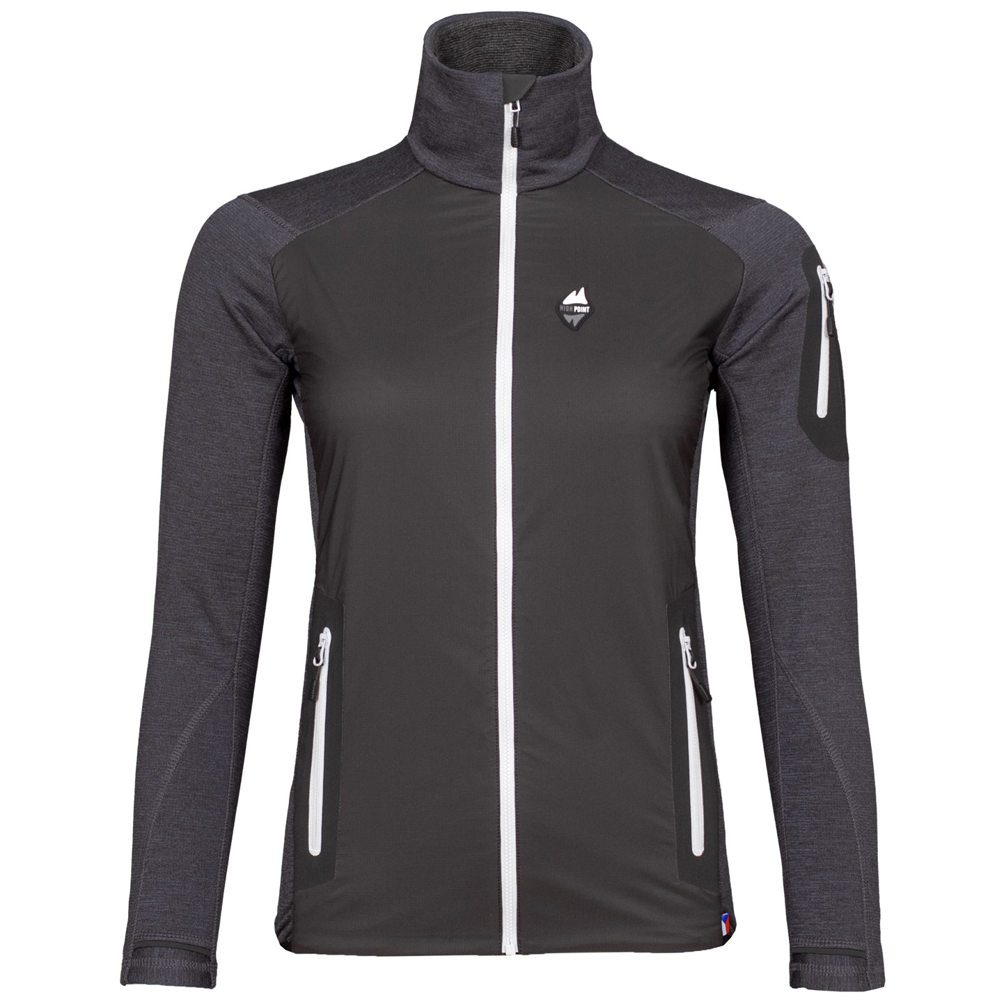 Dámská bunda High Point Merino Alpha Lady Velikost: M / Barva: černá