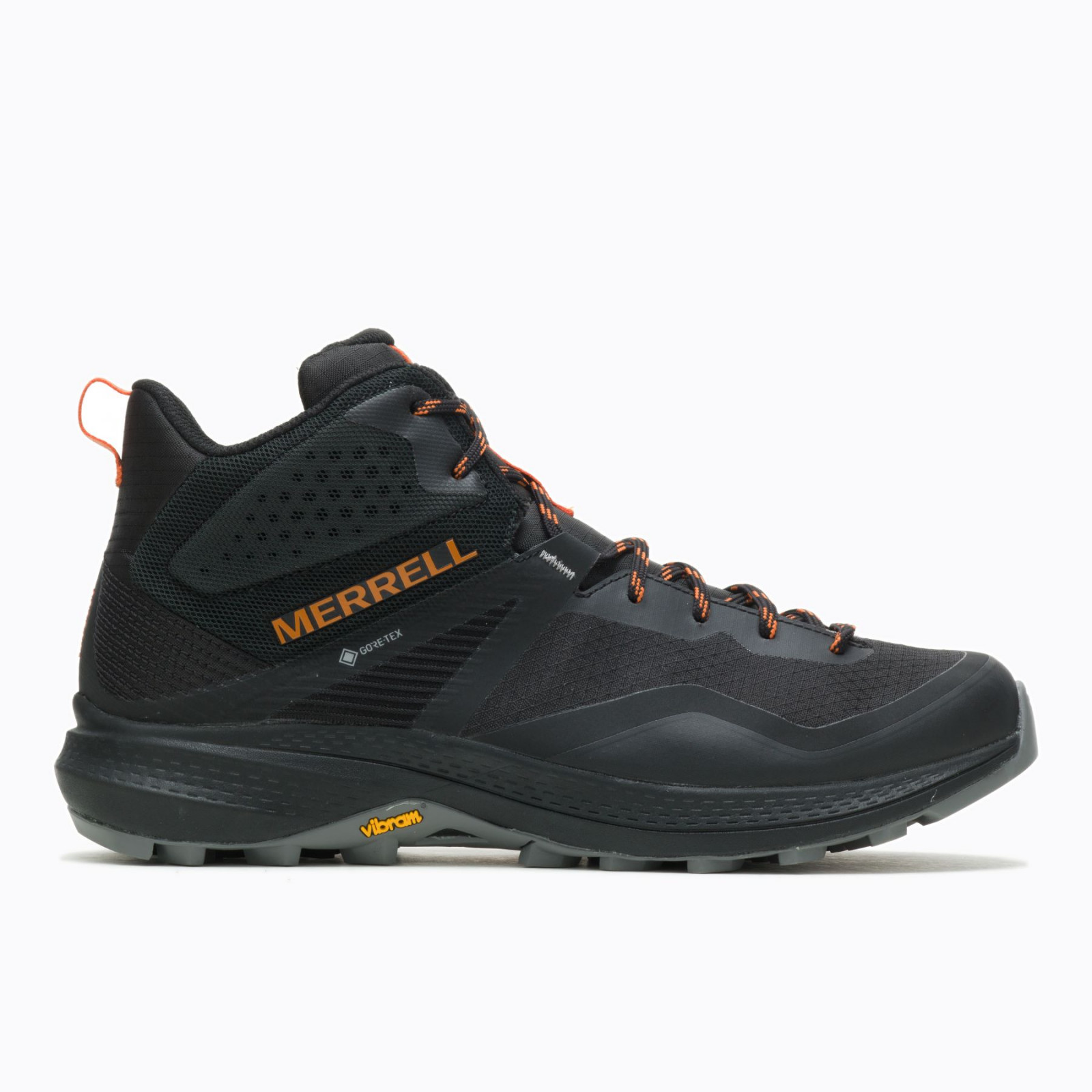 Pánské turistické boty Merrell Mqm 3 Mid Gtx Velikost bot (EU): 46 / Barva: černá/oranžová
