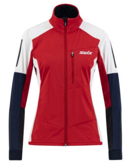 Dámská bunda Swix Dynamic Velikost: L / Barva: červená/modrá