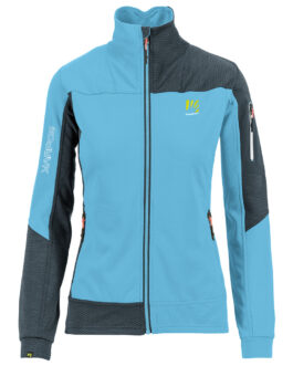 Dámská mikina Karpos Puez W Fleece Velikost: M / Barva: modrá